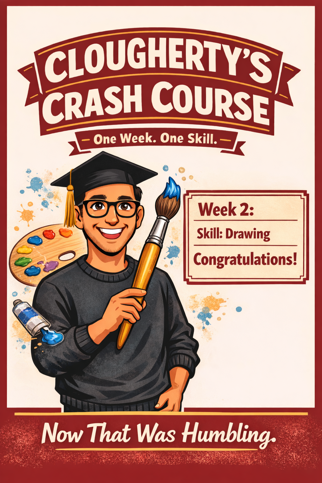 Clougherty Crash Course artwork for Week 2: Drawing