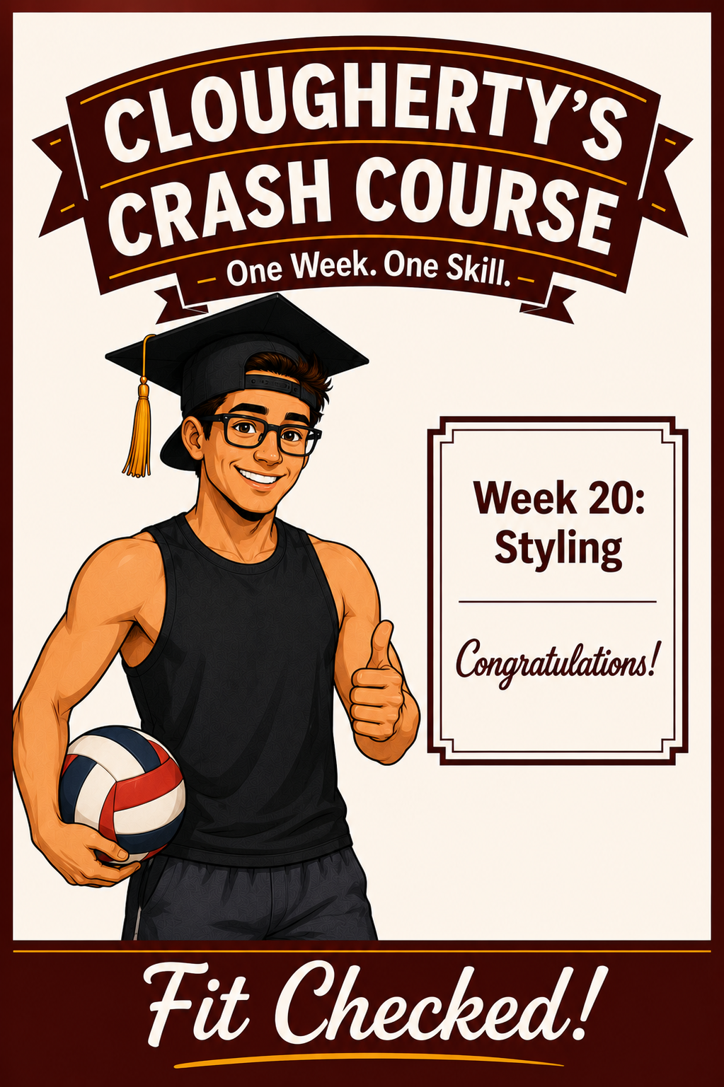 Clougherty Crash Course artwork for Week 20: Styling