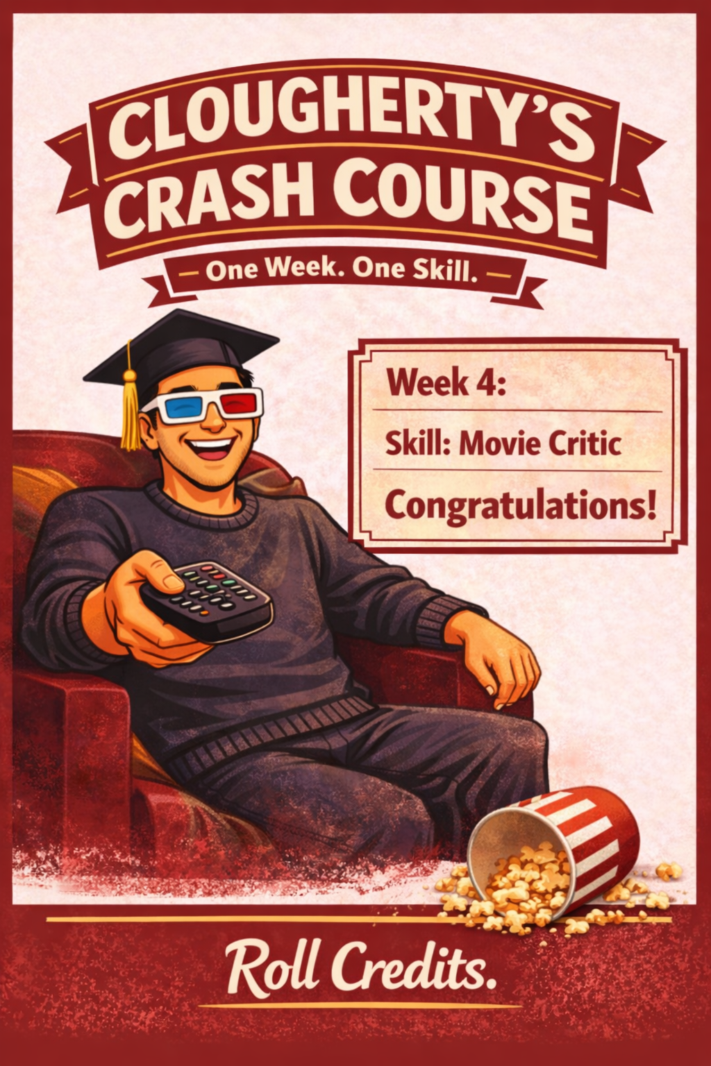 Clougherty Crash Course artwork for Week 4: Movie Critic