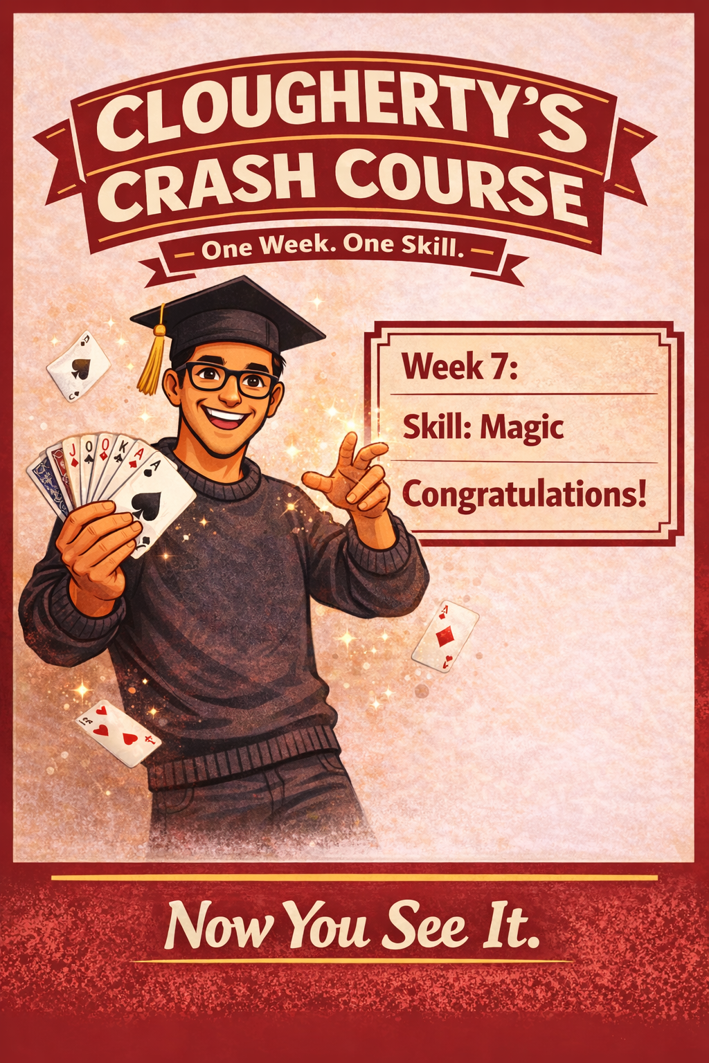 Clougherty Crash Course artwork for Week 7: Magic